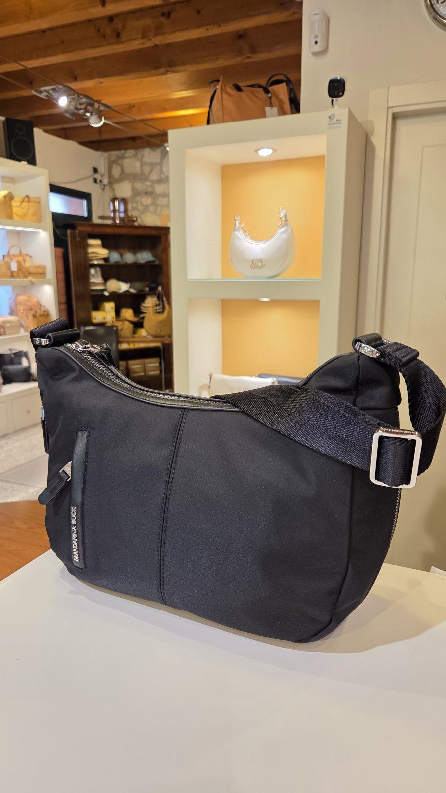 Borsa a tracolla HUNTER MANDARINA DUCK P10VCT20651 in colore BLACK