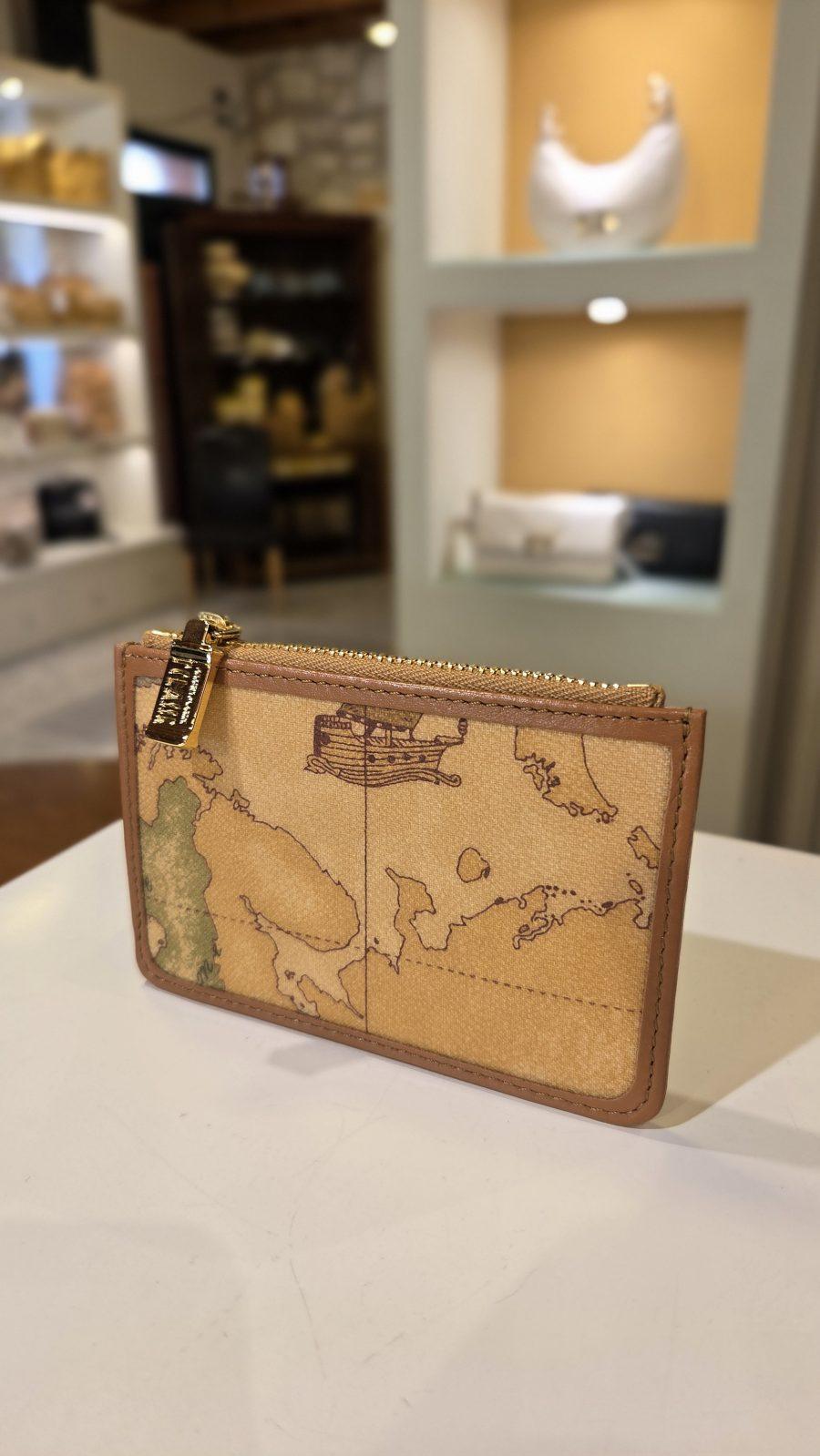 Porta tessere con zip ALVIERO MARTINI PRIMA CLASSE in GEO CLASSIC W353 6000 0010