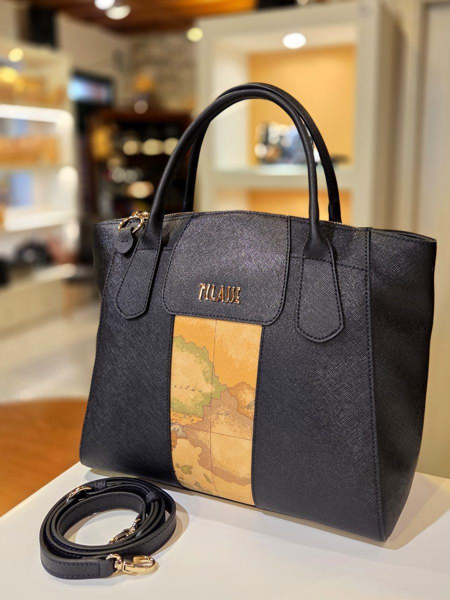 Borsa a mano grande Windy City ALVIERO MARTINI PRIMA CLASSE LD25 9407 0001 in NERO