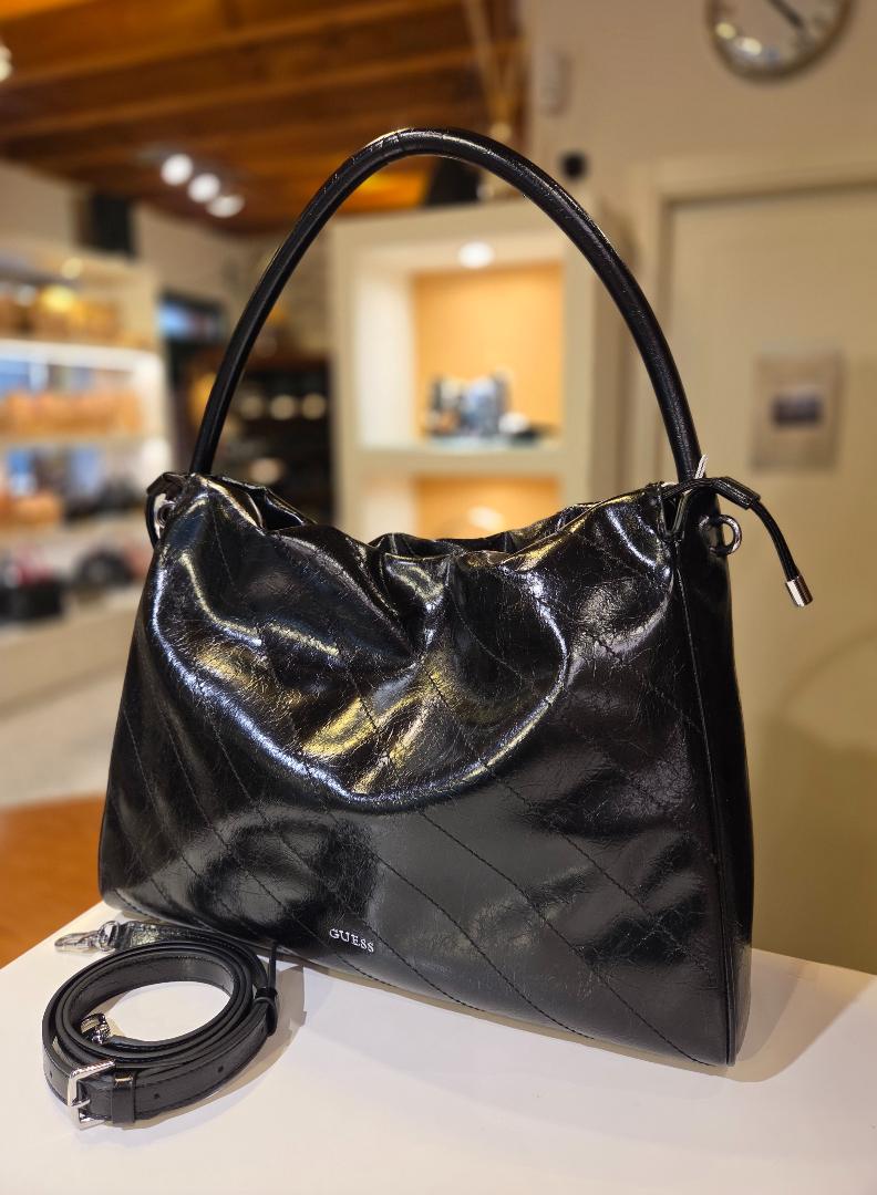 Borsa a mano GUESS AMYS HWMY965922 in colore BLACK