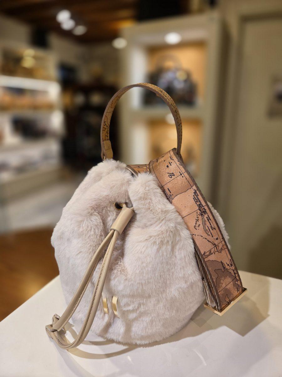 Mini secchiello Cozy Fur ALVIERO MARTINI PRIMA CLASSE PP58 9917 0935 in BEIGE CHIARO